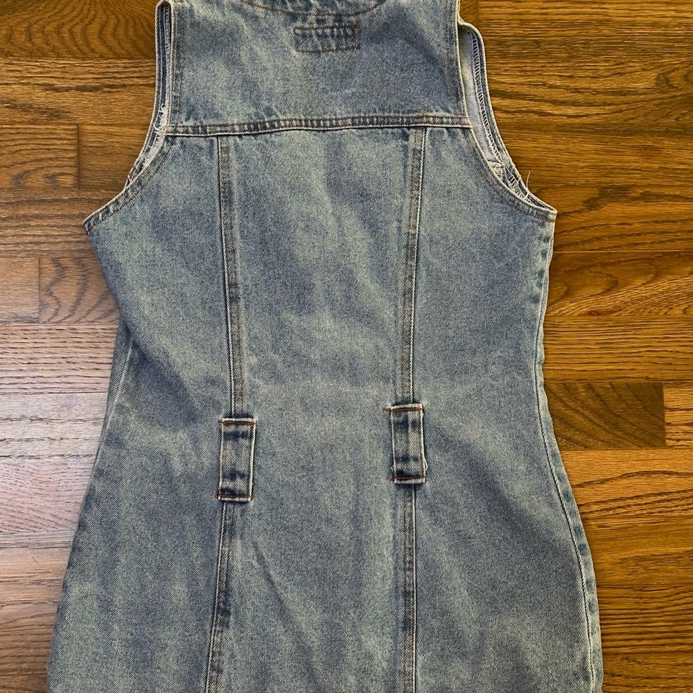 Vintage Denim Vest Contempo Casual - Picture 5 of 6